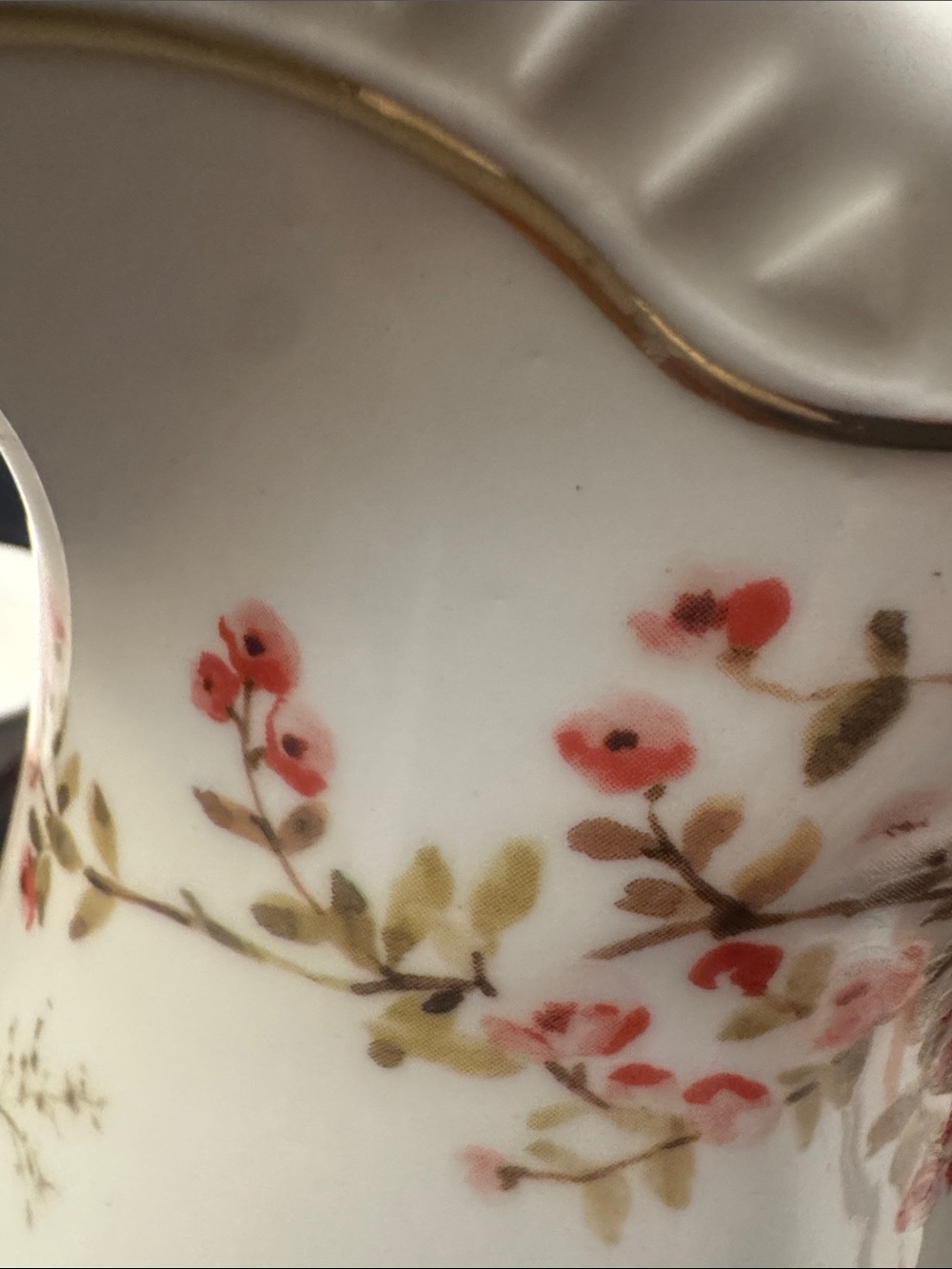 NWOT POTTER'S STUDIO Thanksgiving Pitcher with Turkey/Leaves - Metallic Accent - Picture 10 of 10